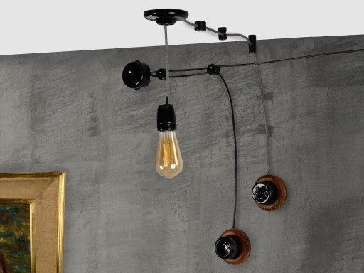 RETRO LOFT KÁBLOVÝ HÁK KERAMICKÝ 20x30mm BIELY