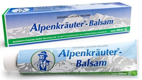 ALPENKRAUTER BALZAMY, NEMECKÁ NÁBOŽENSKÁ MASŤ NA BOLESŤ