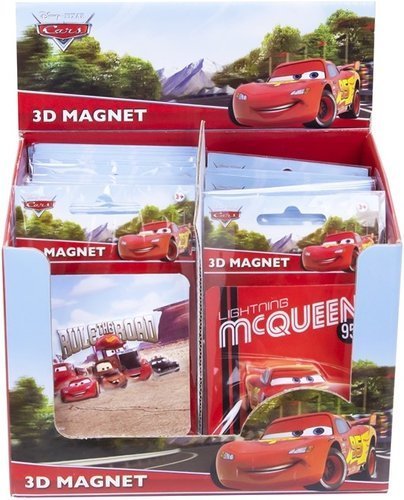 3D DISNEY CARS ZIGZAK MCQUEEN MAGNET NA CHLADNIČKU