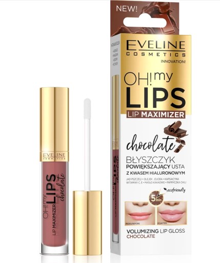 Eveline Oh! My Lips Lip Enlargement Lip Lesk Chocolate