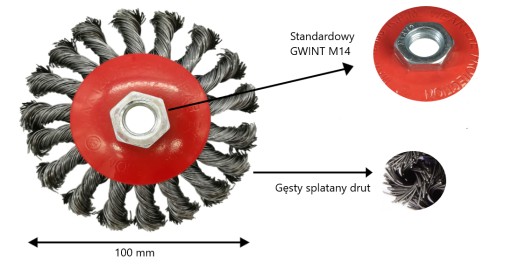 VNÚTORNÁ ČISTIACA KEFA NA BRÚSKU 100mm