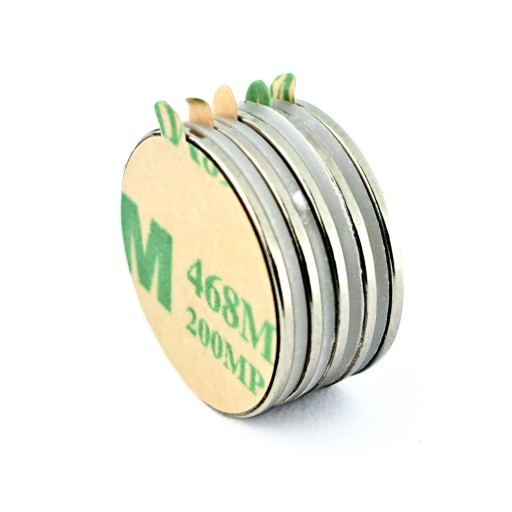 VALEC NEODYMOVÝ MAGNET 20x1 S LEPIKOM 5 KS