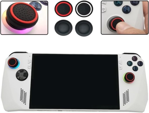 Ochranná silikónová gumová vrstva pre ASUS ROG Ally - 2 ks.