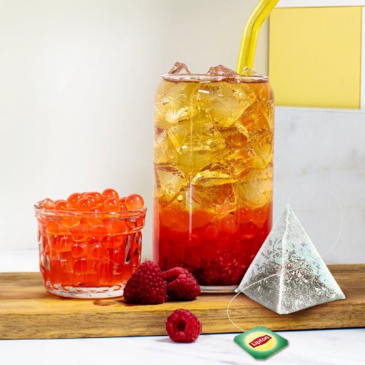 Lipton Raspberry Pomegranate expresné zelené čajové pyramídy 20 ks 28g