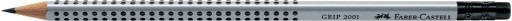 Faber Castell Grip 2001 HB ceruzka s gumou x 3