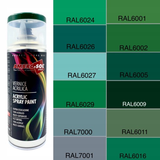 Lesklý akrylový lak RAL 6011