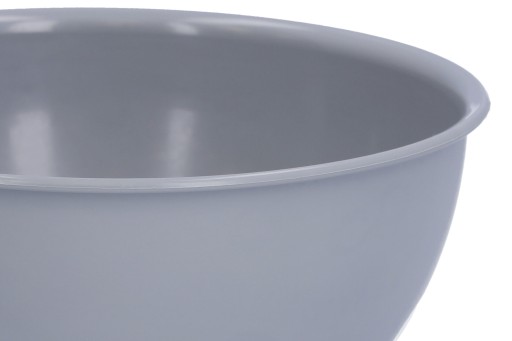 KUCHYŇSKÁ PLASTOVÁ MISKA 0,75L ŠEDÁ NA OBJÍDKY ČIPY 15 CM