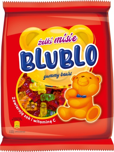Apetitki BLUBLO Jelly Bears 80g šťavy a vitamínu C