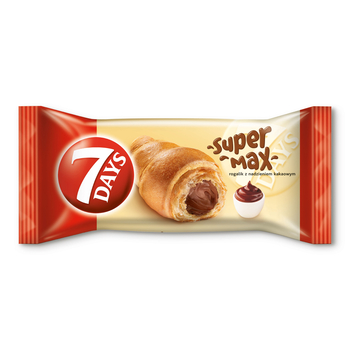 4x 110g kakaový croissant 7DAYS