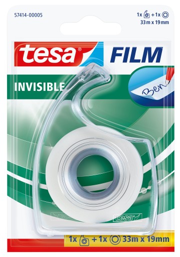 TESA LEPIACA PÁSKA INVISIBLE 33MX19MM+DÁVKOVAČ