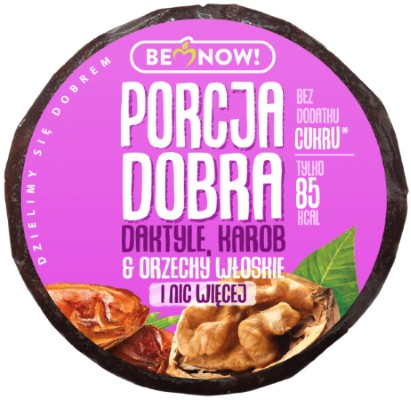 Datlovo-orechová KOCKA okrúhla DOBRÁ PORCIA 25 g | HRAČKA PREKVAPENIA