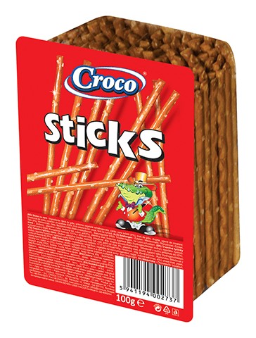 CROCO slané tyčinky krabička 100g