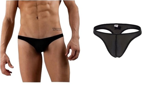 SEXY PÁNSKE ČIERNE DÝCHACIE M VEĽBY