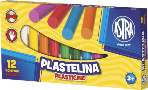 PLASTICINA 12 FARIEB ASTR