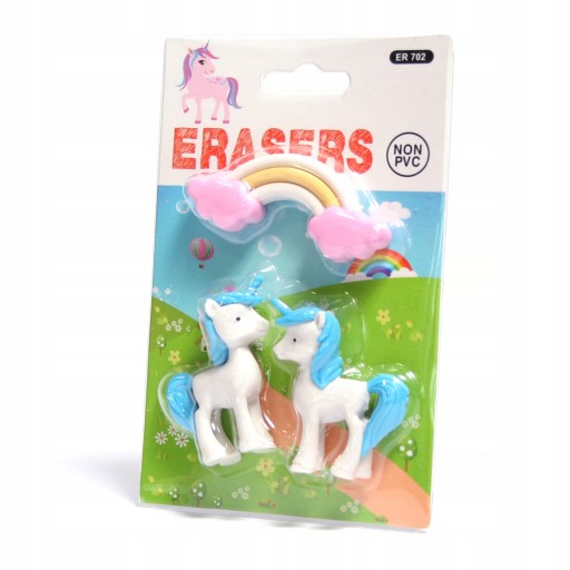 Guma Unicorn RAINBOW ERASER 3 KS