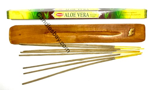 Krishan ALOE VERA ALOES dlhé vonné tyčinky 8 ks