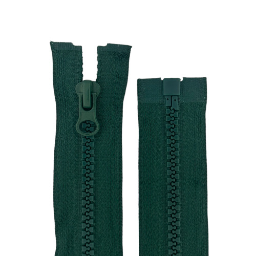 ČLENKOVÝ Zips #5 - 30 CM - TMAVOZELENÝ