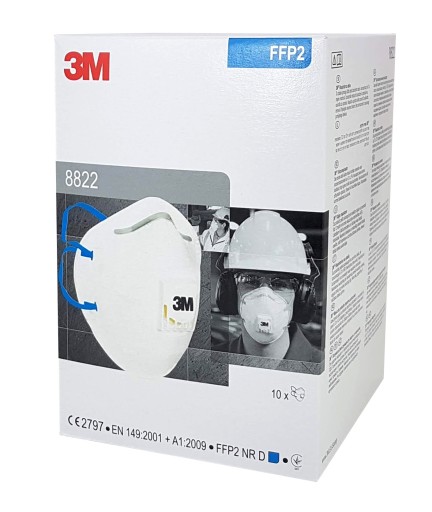 3M MASKA MODEL 8822 BALENIE 3 ks