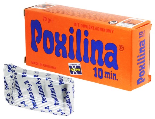Poxilina dvojzložkový epoxidový tmel 38 ml 70 g