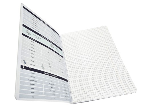 Notebook A5/60k mriežka PP Matematika