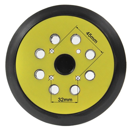 BRÚSNA TABUĽKA 125mm SO suchým zipsom NA BRÚSKU 8o
