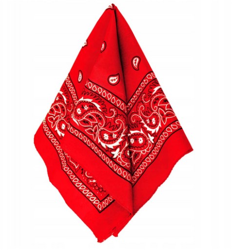 Šatka Red Bandana Cowboy