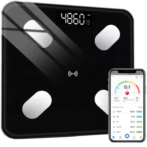FALCON ANALYTICKÁ KÚPEĽŇOVÁ VÁHA LCD APLIKÁCIE BLUETOOTH
