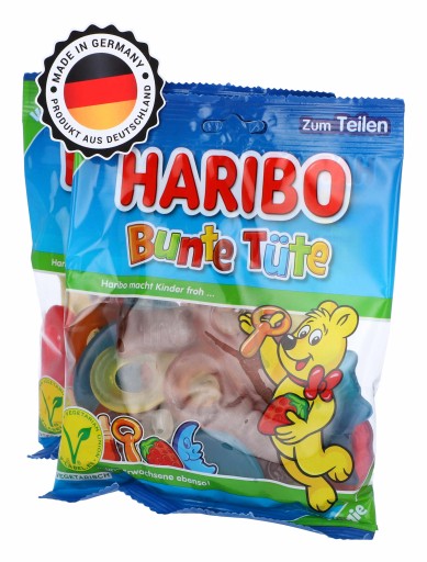 HARIBO ovocné želé Mixy Bunte Tute 175g DE