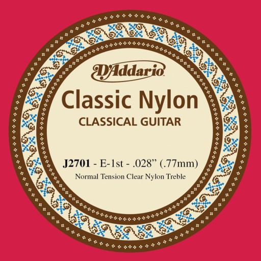 Klasická struna E-1 D'addario J2701