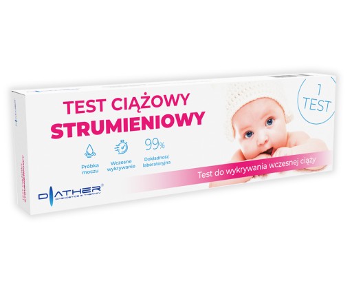 STREAM HCG TEHOTENSKÝ TEST (25 mlU/ml) Diater