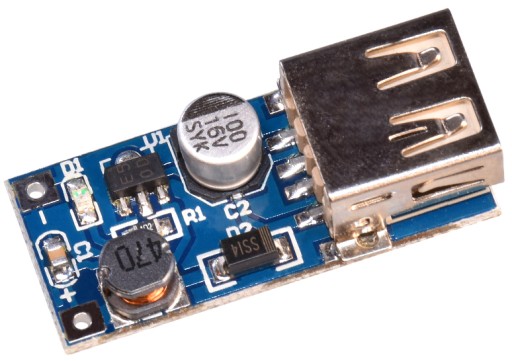 USB step-UP menič napájania z 2 na 5V