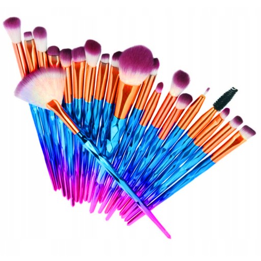 20 ks JEDNOROŽEC ŠTETCE NA MEJKAČ JEDNOROŽEC 20 x ŠTETCE na make-up
