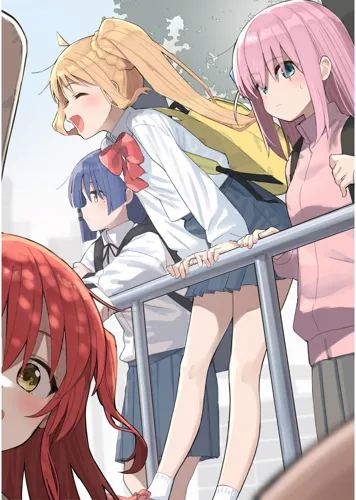 Plagát anime Manga Bocchi the Rock! BTR_028 A3