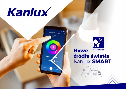 SMART KANLUX S GU10 4,7W RGBCCT LED žiarovka