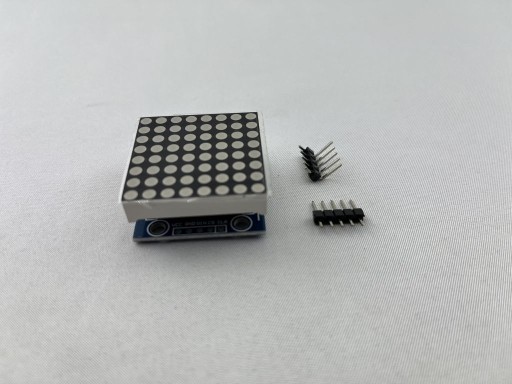 MATRIX LED 8X8 I2C MAX7298 ČERVENÁ
