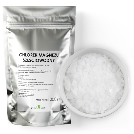 Chlorid horečnatý vločky chloridu horečnatého vločky 1kg