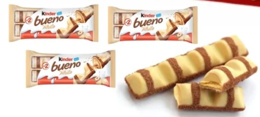 Kinder Bueno White oblátky 1ks x 39g biela tyčinka Ferrero pre deti