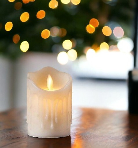 SVIEČKA NA BATÉRIU LED POHYBLIVÝ PLAMEŇ 5x9