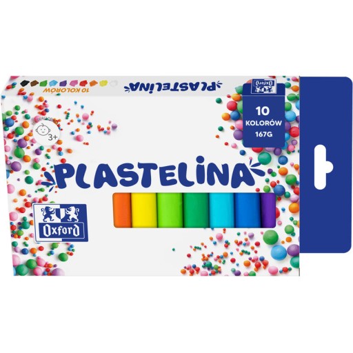 PLASTIKA PRE DETI Sada 10 farieb OXFORD