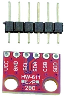 BMP280 3,3V Snímač teploty a tlaku i2C alebo SPI modul pre Arduino