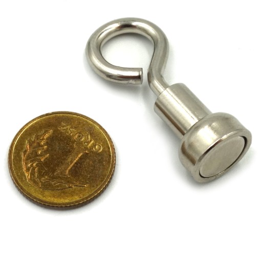 Neodymový magnet N42 10x5 mm 2kg s držiakom EAR