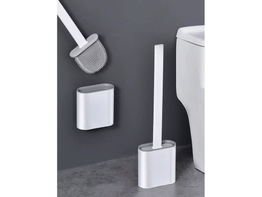 SILIKÓNOVÁ WC KEFA DO KÚPEĽNE WC