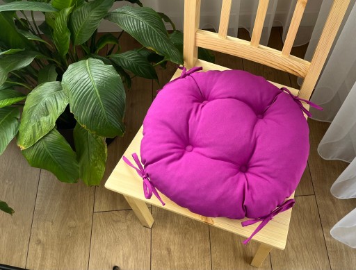 Podsedák na stoličku na stoličku 35cm FUCHSIA CIRCLE