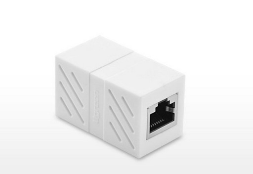 SIEŤOVÝ ROZŠÍROVACÍ KONEKTOR RJ45 ETHERNET 8P/8C CAT.7 UTP CAT.7 LAN