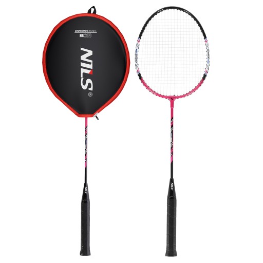 Raketa pre rekreačnú BADMINTON GAME COVER Raketa s obalom