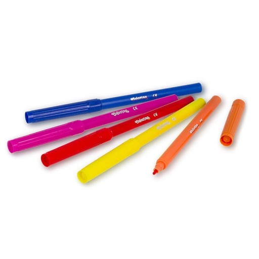 COLORINO FRESH VÝLETY, ŠKOLSKÉ ZNAČKY, 50 kusov V TUBE XXL