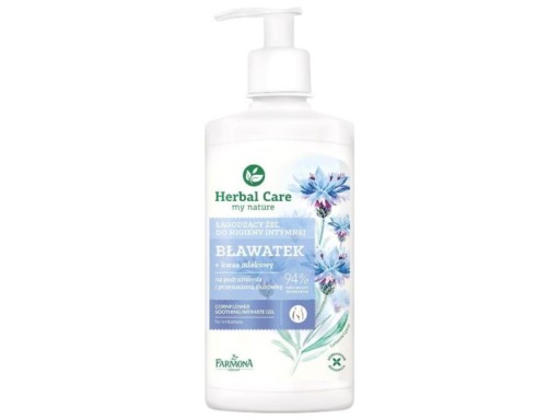 Farmona Herbal Care Bławatek upokojujúci gél na intímnu hygienu 330 ml