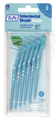 TePe Angle 0,6 mm Medzizubné kefky 6 ks.