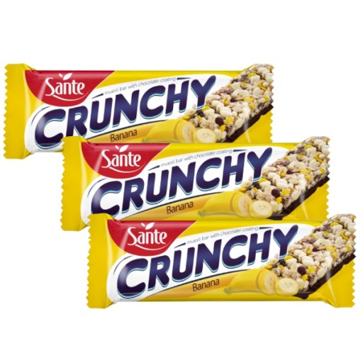 SANTE BATON CRUNCHY S ČOKOLÁDOVÝM POVRCKOM 40G