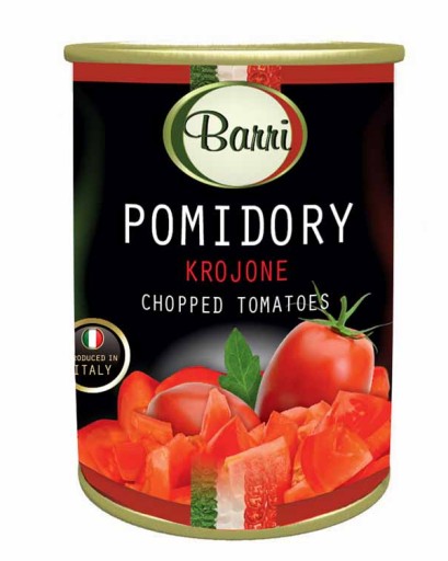 PRÁVANÉ RAJKY BEZ ŠUPKY 400g Paradajky z konzervy
